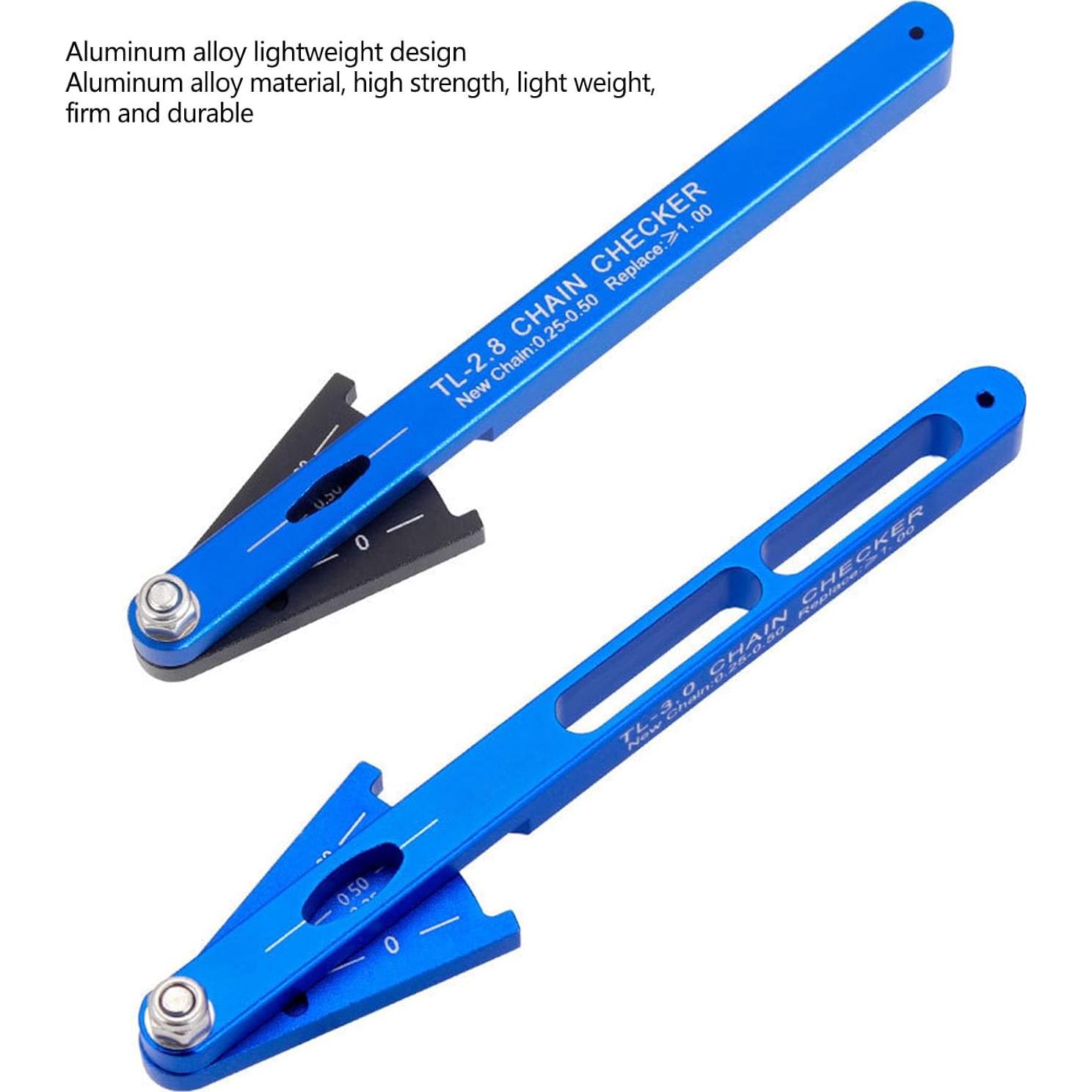 Medidor de desgaste de cadena para bicicletas QINGFAN