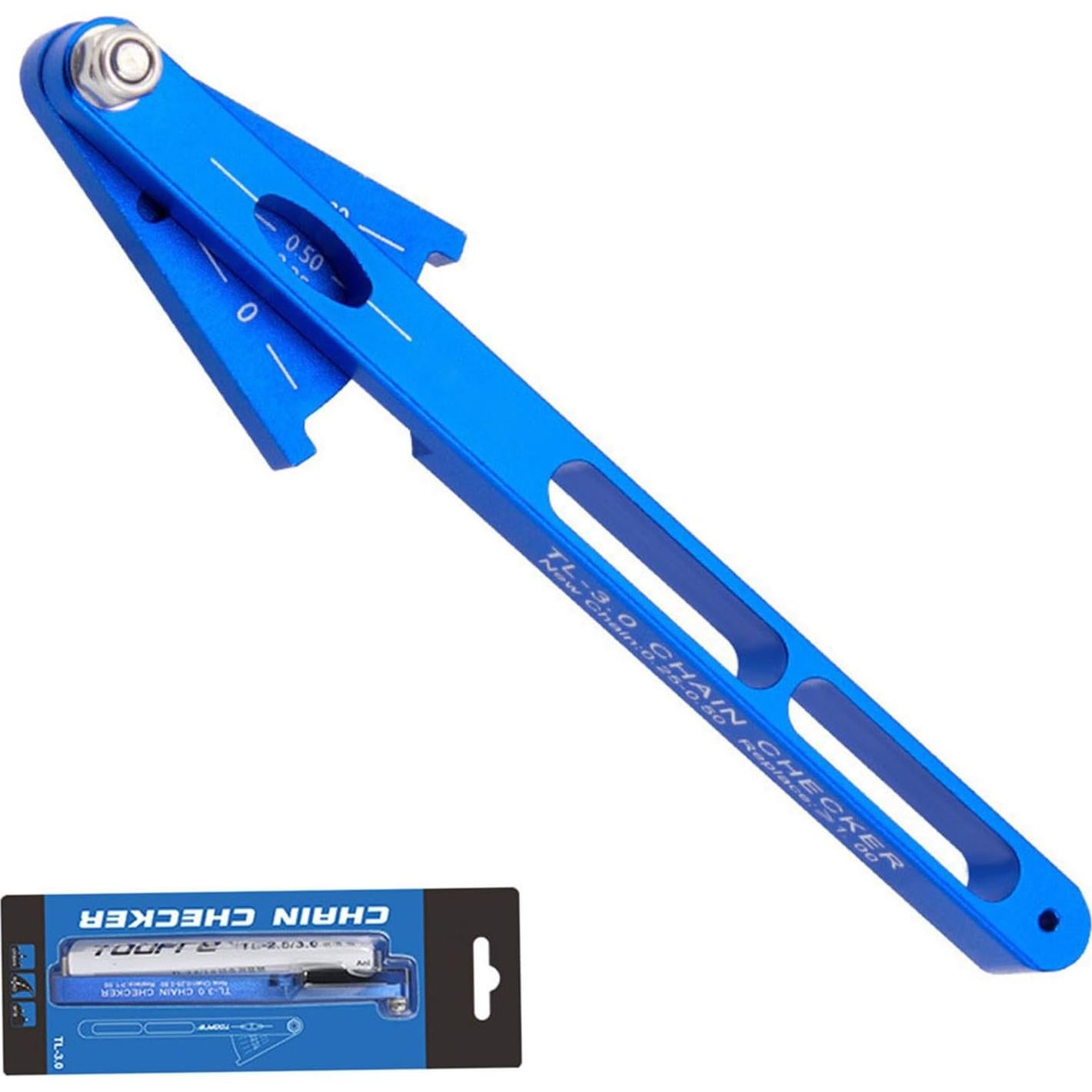 Medidor de desgaste de cadena para bicicletas QINGFAN