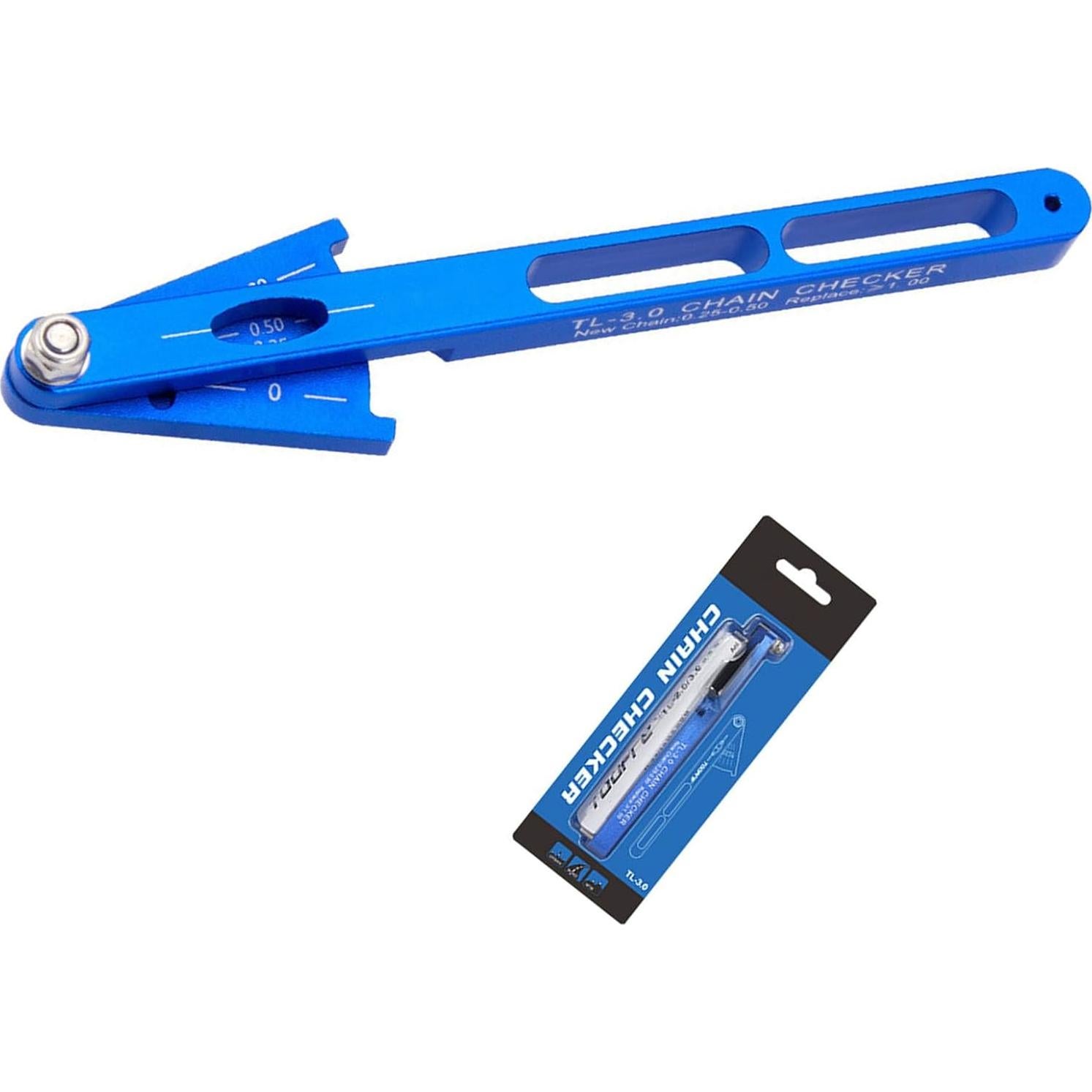 Medidor de desgaste de cadena para bicicletas QINGFAN