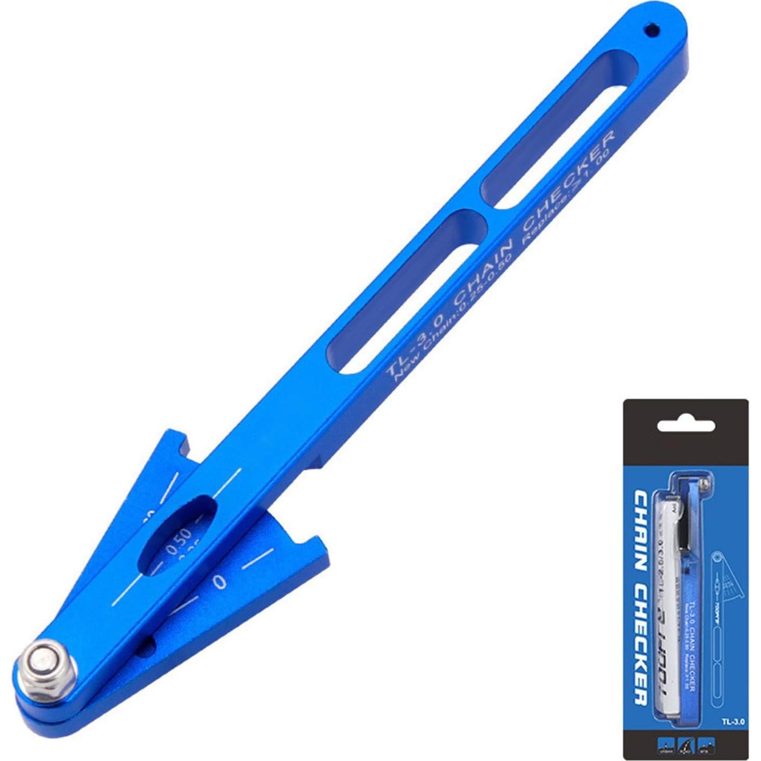 Medidor de desgaste de cadena para bicicletas QINGFAN