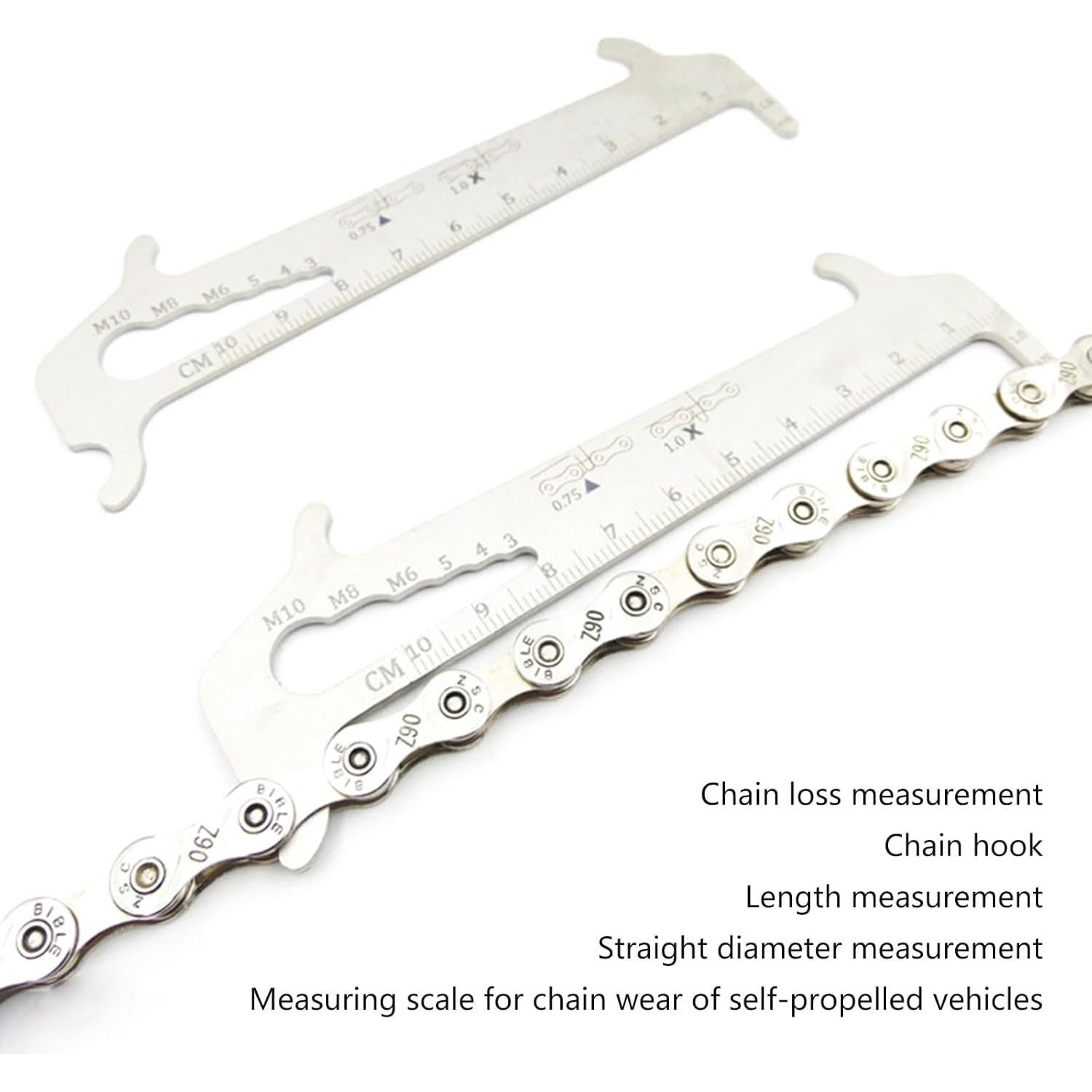 Verificador de Cadena de Bicicleta SYlive - Medidor de Desgaste