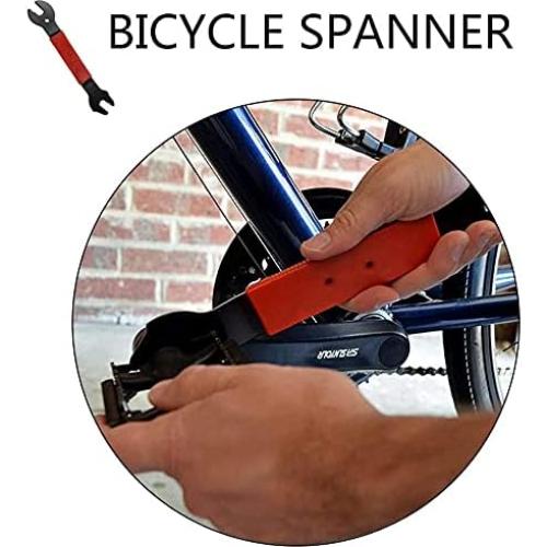 Llave de Pedal Doble Cara Nainsect 15/16/17mm para Bicicleta