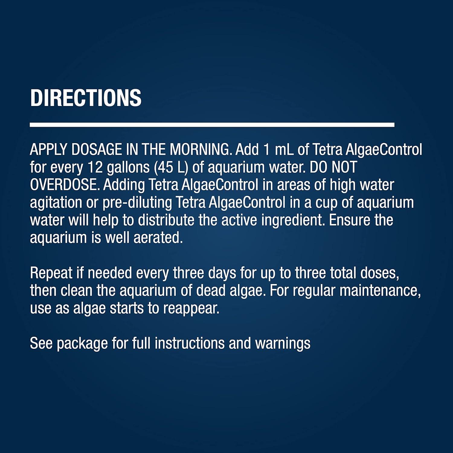 Tetra Control de Algas 50 ml - Elimina Algas Acuario