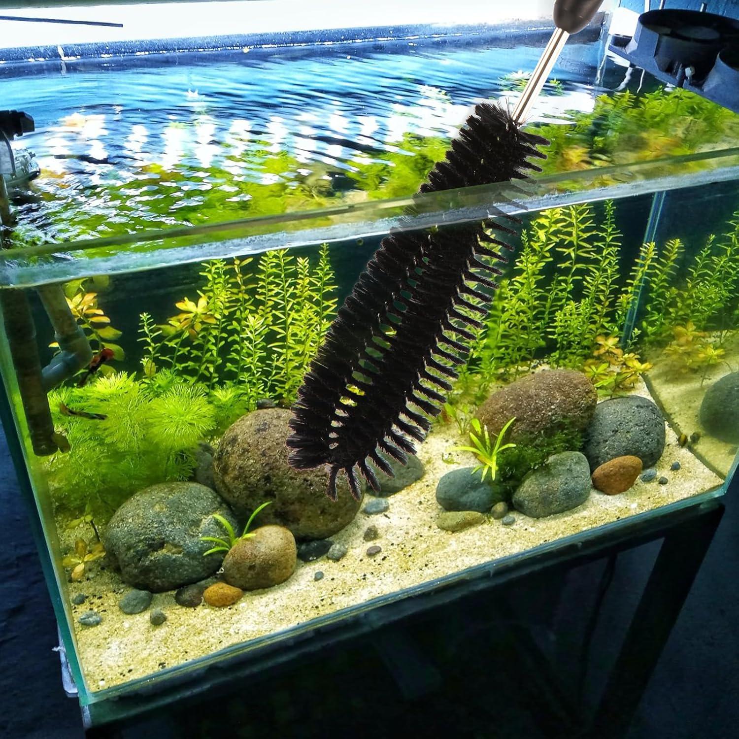 Kit de Cepillos de Limpieza para Acuarios Suseg 11 en 1