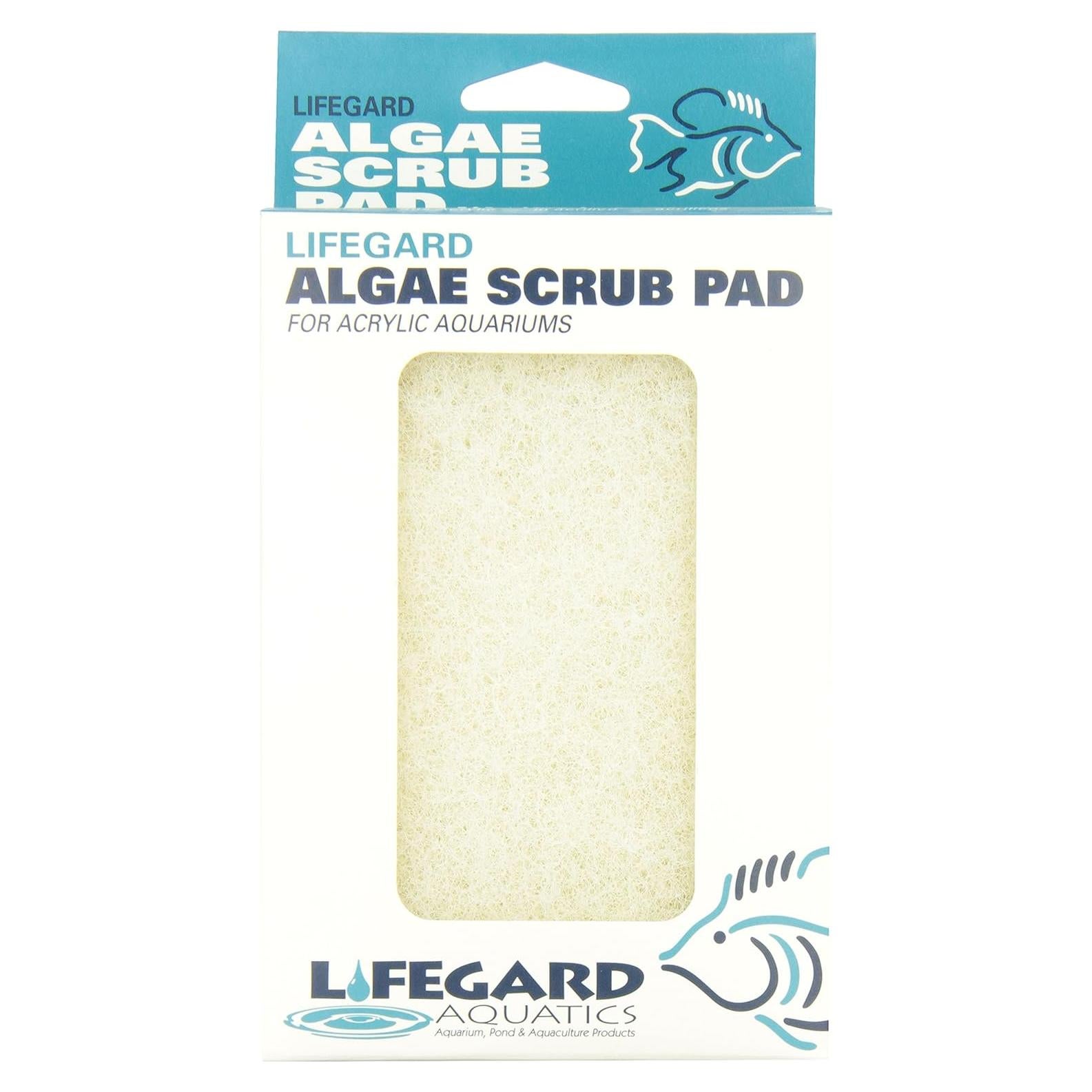 Almohadilla de Limpieza de Algas Lifegard 10x15 cm Blanca