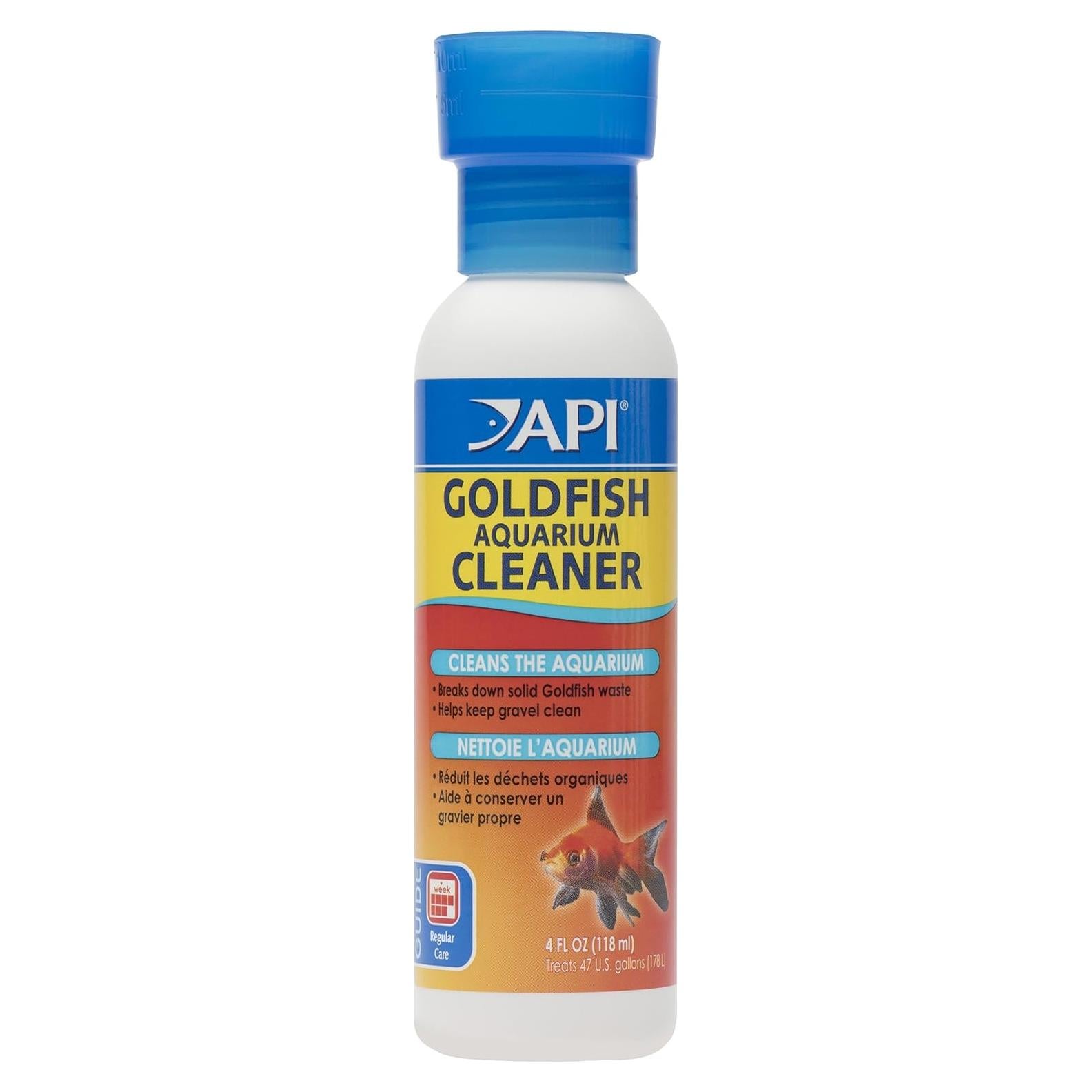 Limpiador de Acuario API Goldfish 118.3 ml - Reduce Lodo