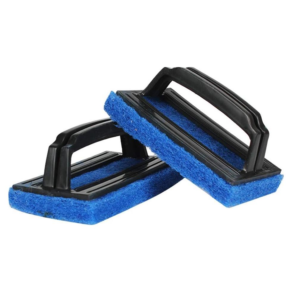 Cepillo de Limpieza para Acuario 2 Piezas Azul 15x9x6 cm