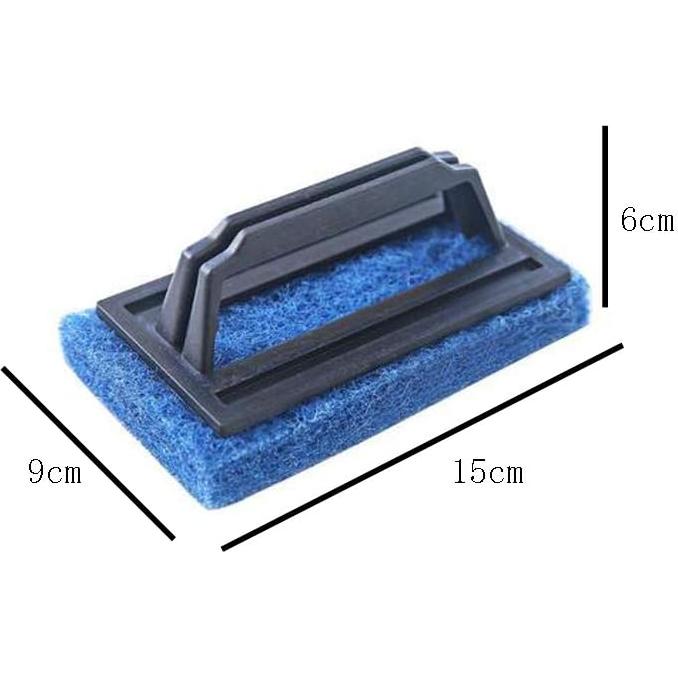 Cepillo de Limpieza para Acuario 2 Piezas Azul 15x9x6 cm