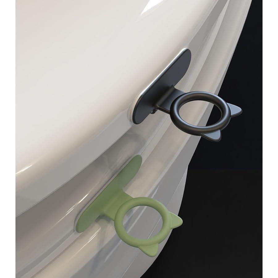 Toilet Seat Lifter Toilet Seat Handle Toilet Lid lifter Silicone Cat Avoid Touching Toilet Cover Handle Bathroom Accessories for Home Office Hotel Pack of 2