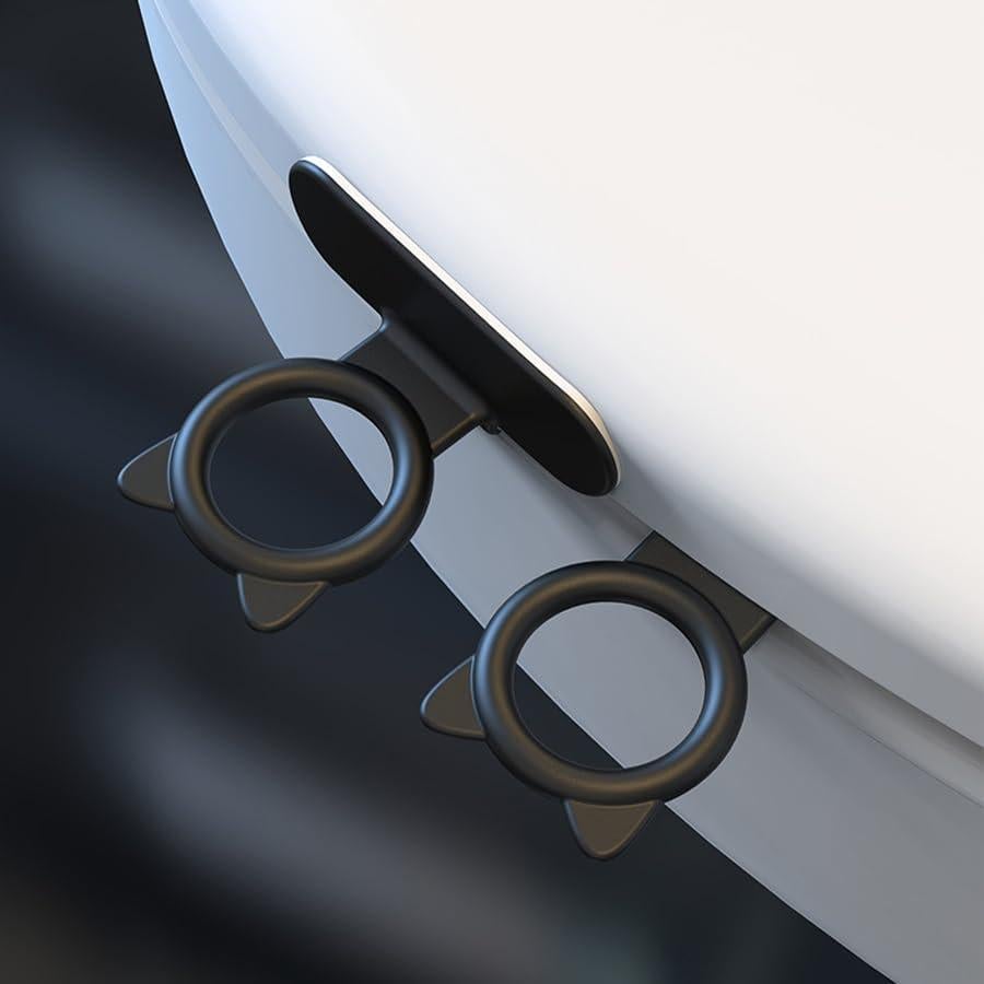 Toilet Seat Lifter Toilet Seat Handle Toilet Lid lifter Silicone Cat Avoid Touching Toilet Cover Handle Bathroom Accessories for Home Office Hotel Pack of 2