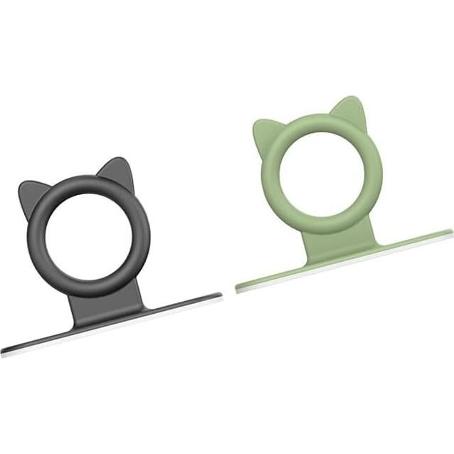 Toilet Seat Lifter Toilet Seat Handle Toilet Lid lifter Silicone Cat Avoid Touching Toilet Cover Handle Bathroom Accessories for Home Office Hotel Pack of 2