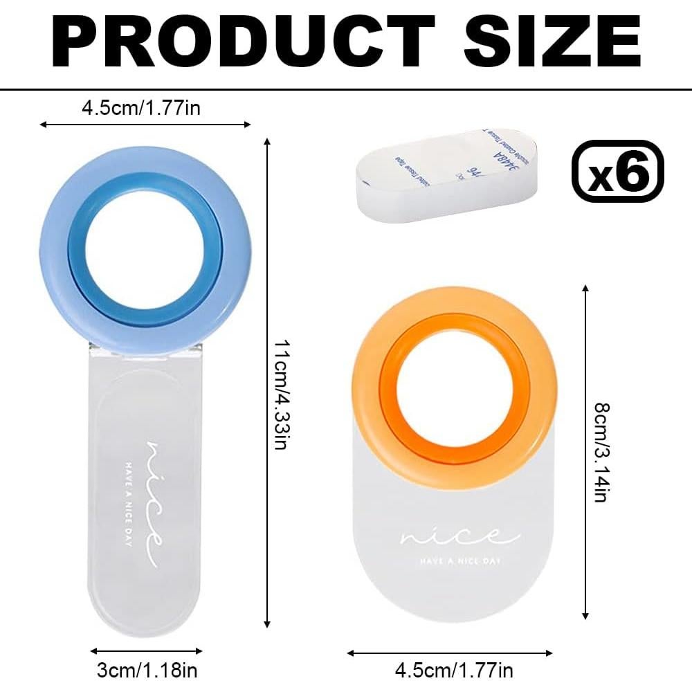 Elevador de Tapa de Inodoro Betinyar 6 Piezas Multiuso