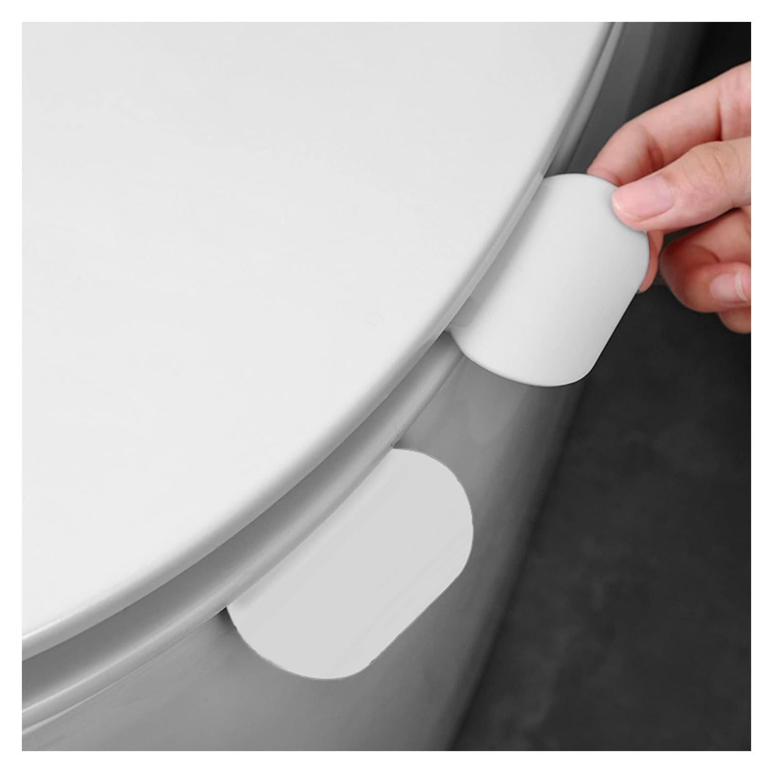 Elevador de Tapa de Inodoro Paobteiy Blanco/Negro 2 Pcs