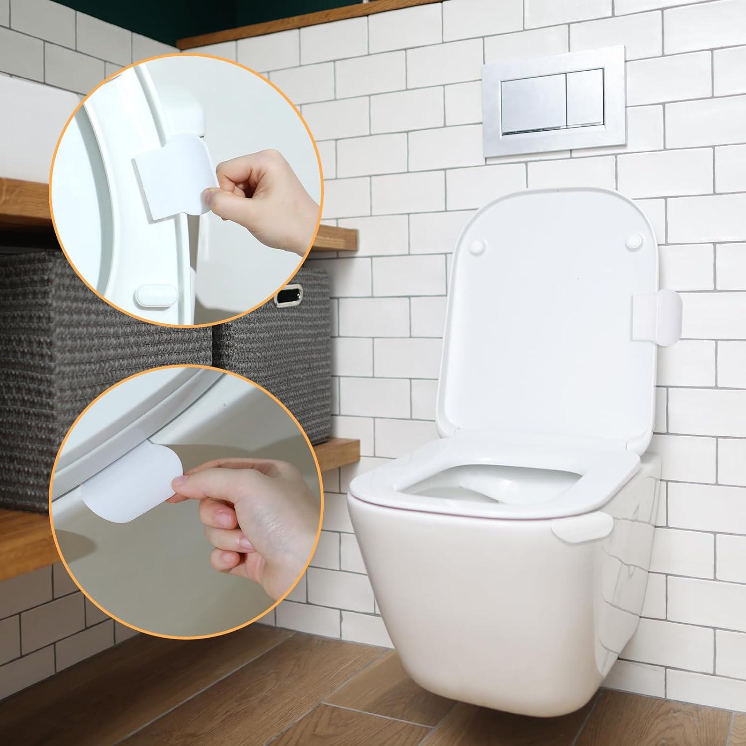 Mango Elevador de Tapa de Inodoro Aphumedc 9 Piezas Blanco