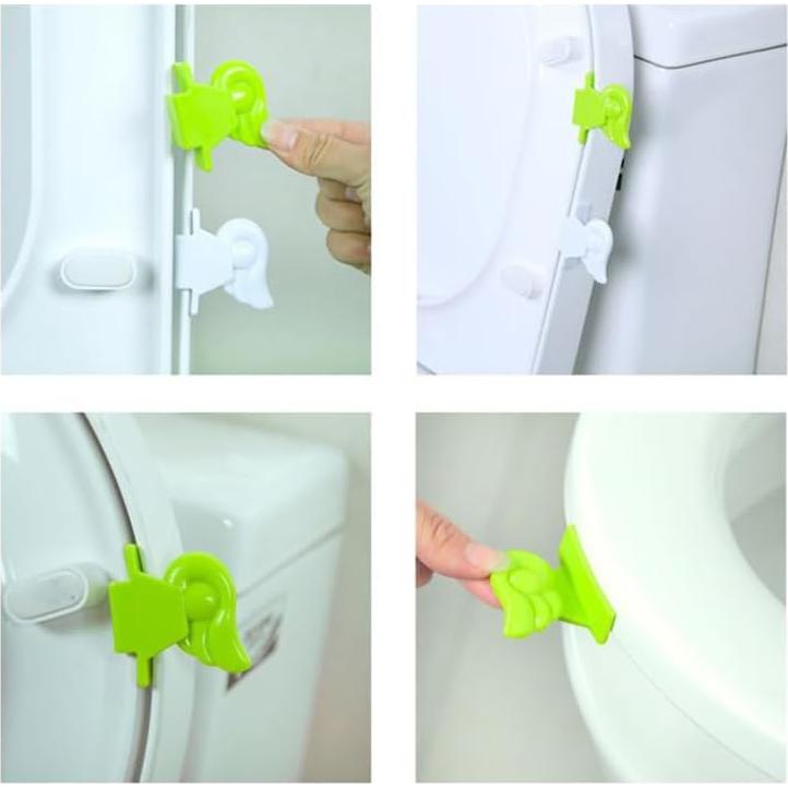 Elevador de Tapa de Inodoro Cabilock Blanco 5 Piezas