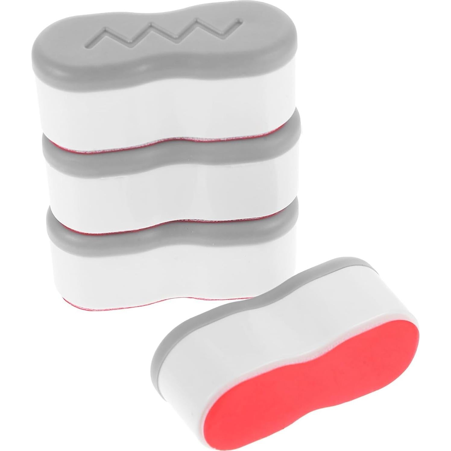 4 Bumpers de Asiento de Inodoro WsjiaboFux Adhesivos Blancos