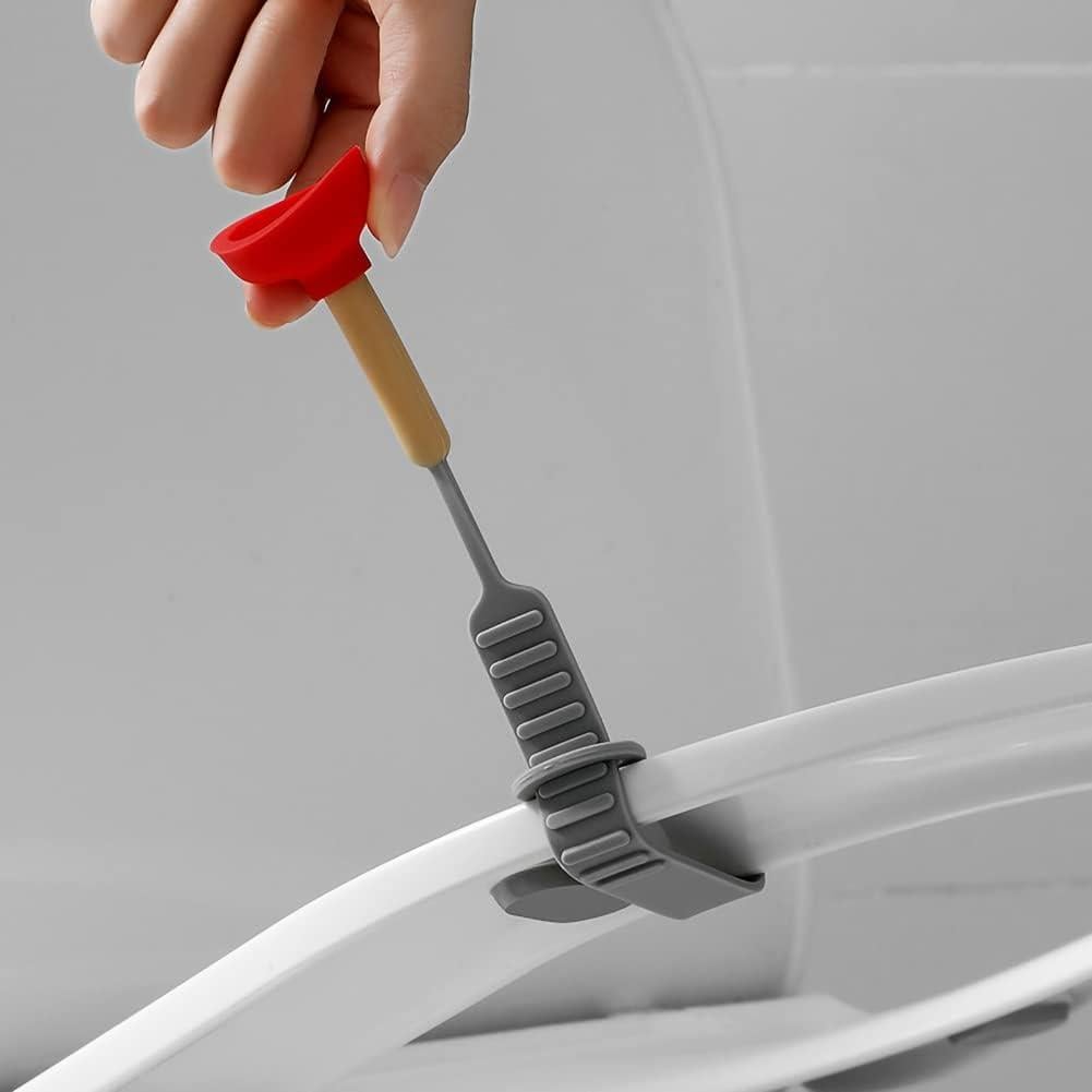 Elevador de Tapa de Inodoro de Silicona CIXVOEMK - 2 Piezas