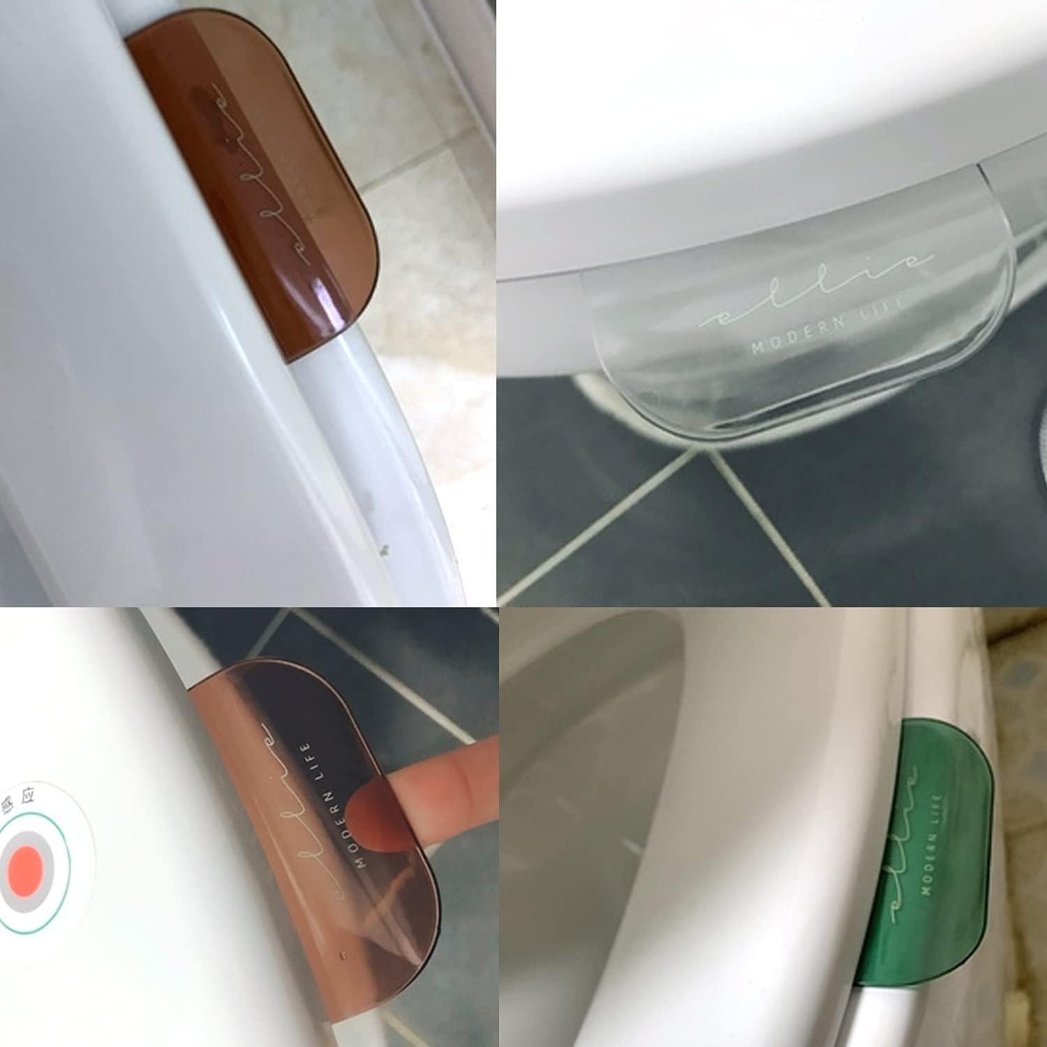 Elevador de Asiento de Inodoro Honbay 3 Piezas Plástico