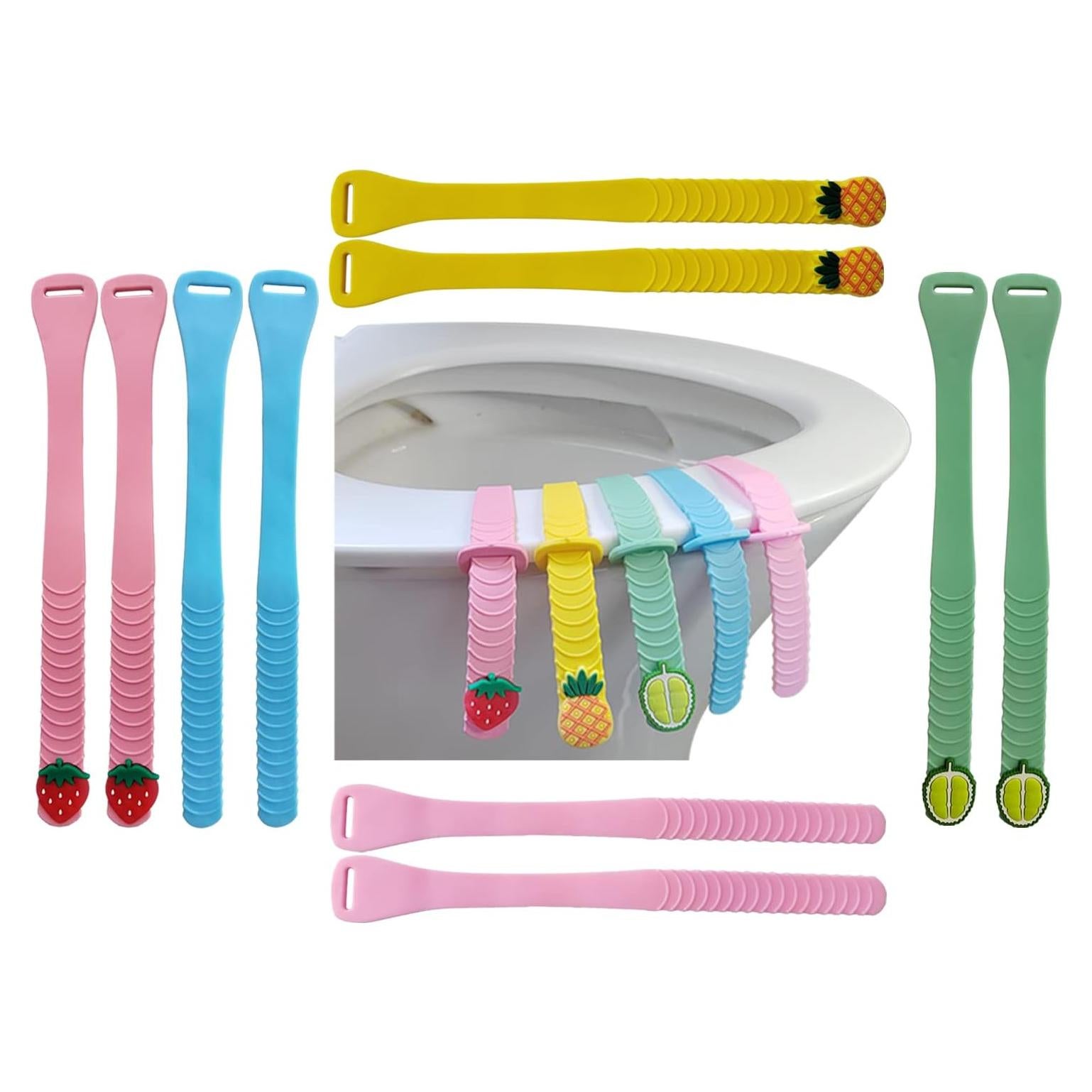 Levantador de Asiento de Inodoro XIWUMOER - 10 Piezas Silicona