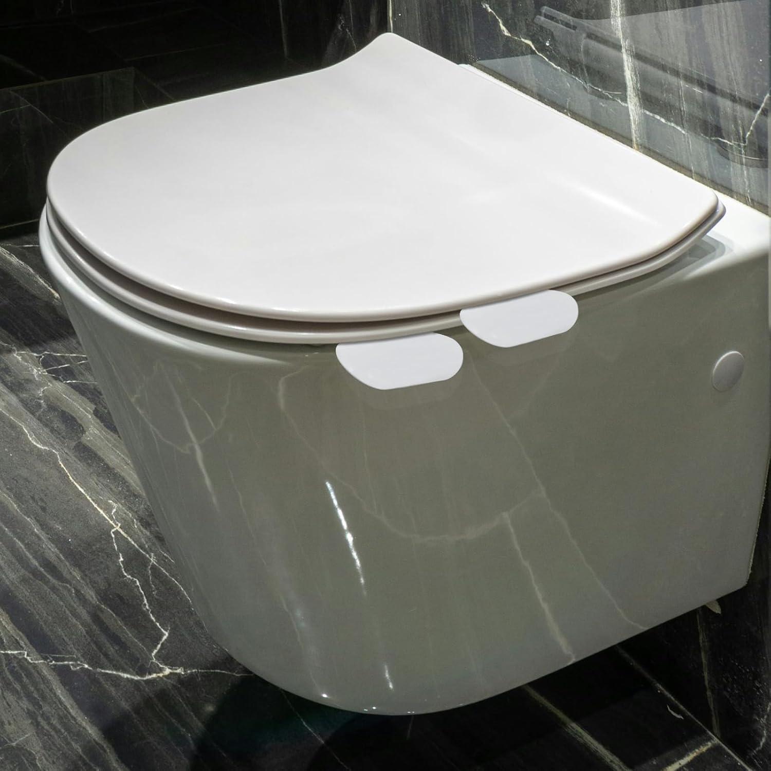 Elevador de Asiento de Inodoro 12 Piezas Ravlzors Autoadhesivo