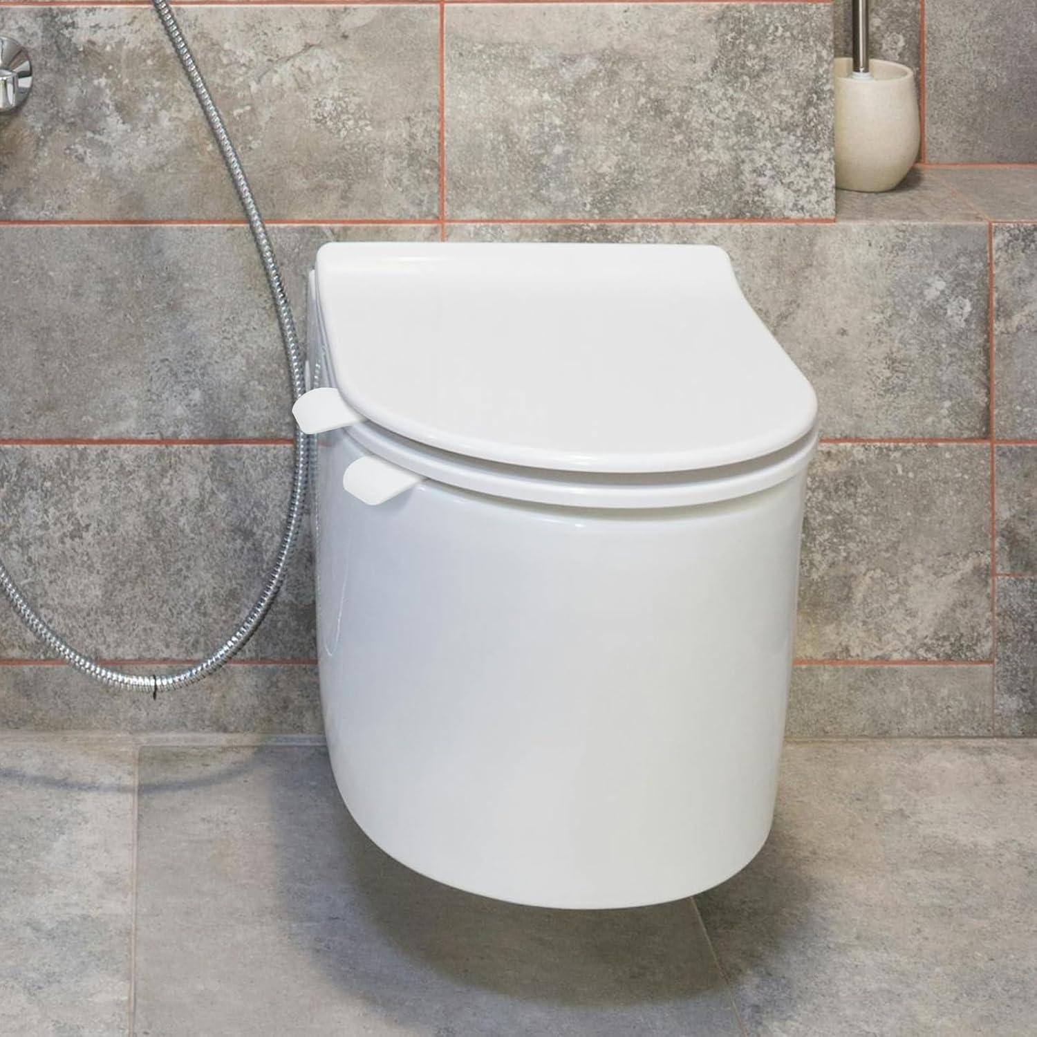 Elevador de Asiento de Inodoro 12 Piezas Ravlzors Autoadhesivo