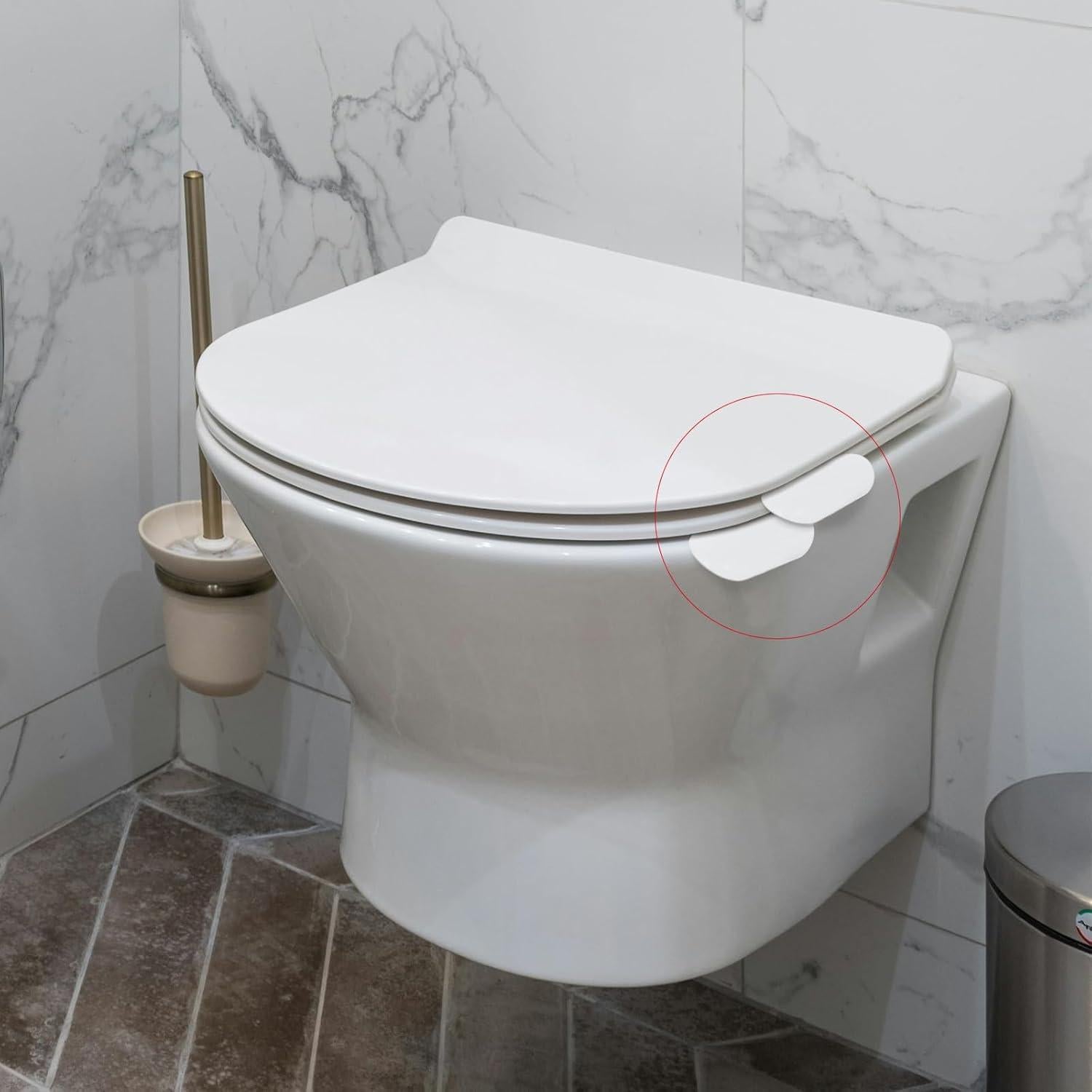 Elevador de Asiento de Inodoro 12 Piezas Ravlzors Autoadhesivo