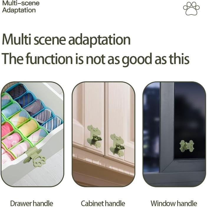 Kleeblatt Toilet Lid Lifter 5 PCS, Silicone Cute Cat Toilet Seat Cover Lifter Handle, Can Avoid Touching, Tabs to Lift Seat,