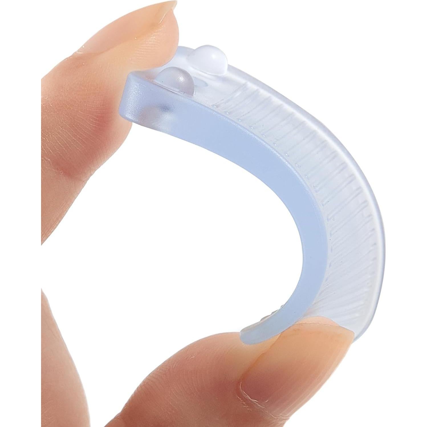 Paquete de 6 cuñas niveladoras ZZRANYE transparentes antideslizantes