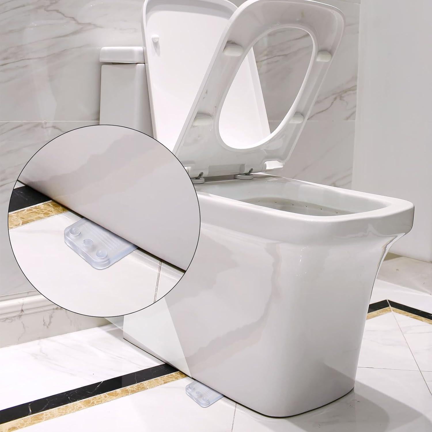 Paquete de 6 cuñas niveladoras ZZRANYE transparentes antideslizantes