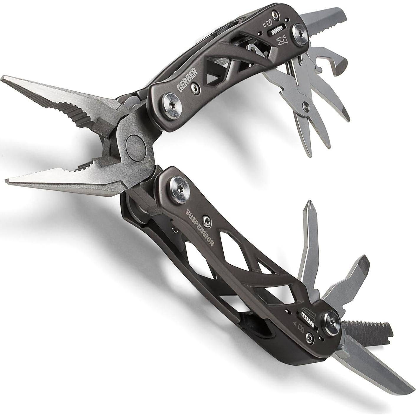 Multi-Herramienta Gerber Suspension 12-en-1 Gris EDC