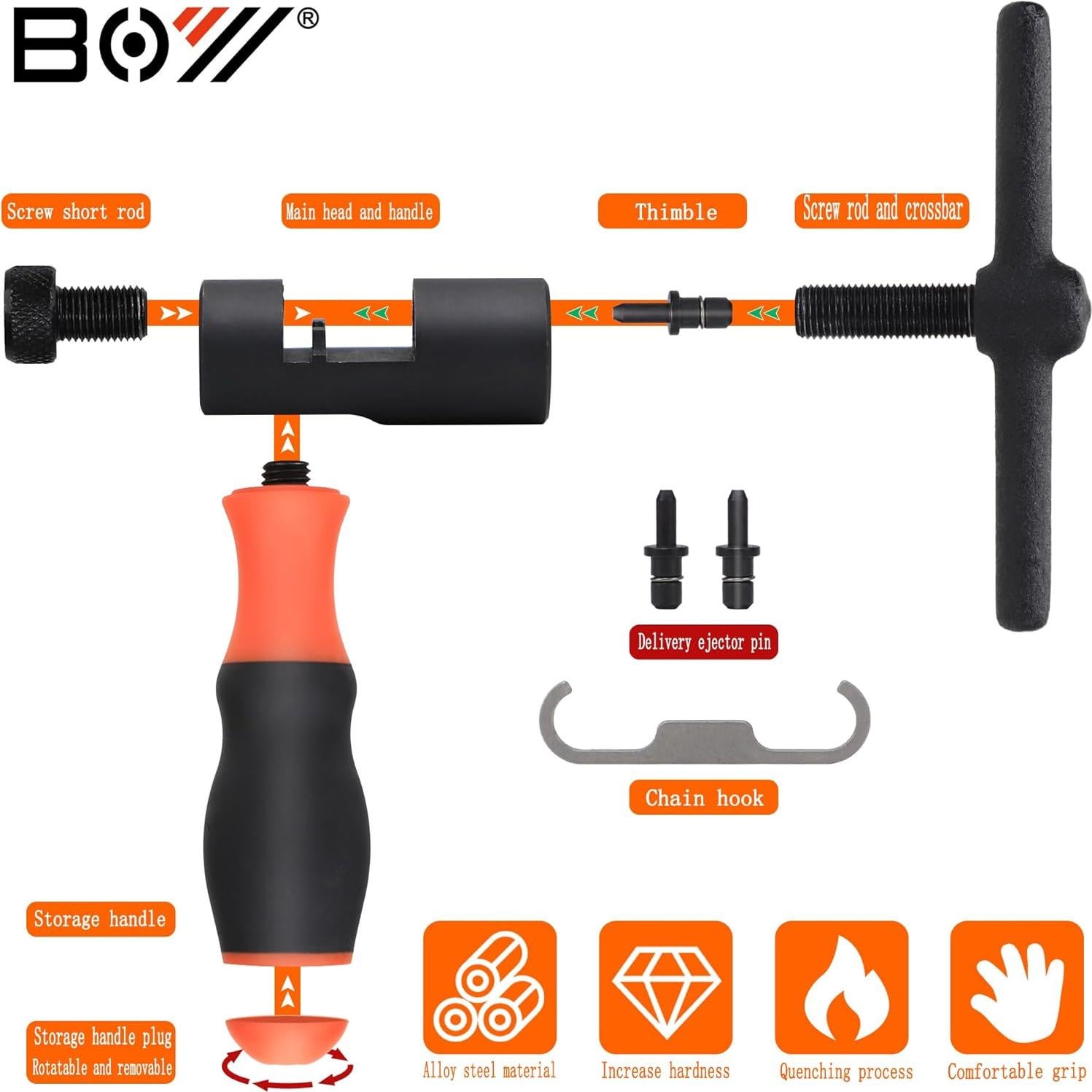 Kit de Herramientas Rompedor de Cadenas Chrisphil Profesional