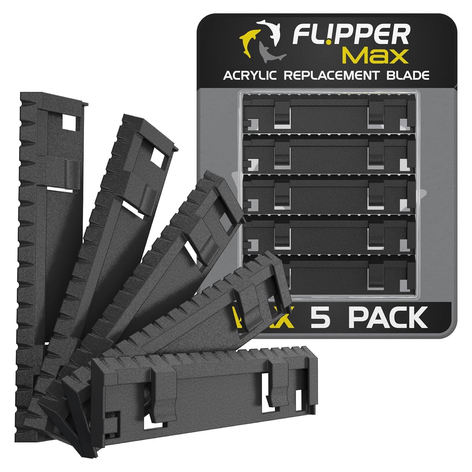 Cuchillas de Reemplazo FLIPPER MAX para Limpiador Magnético - Paquete de 5