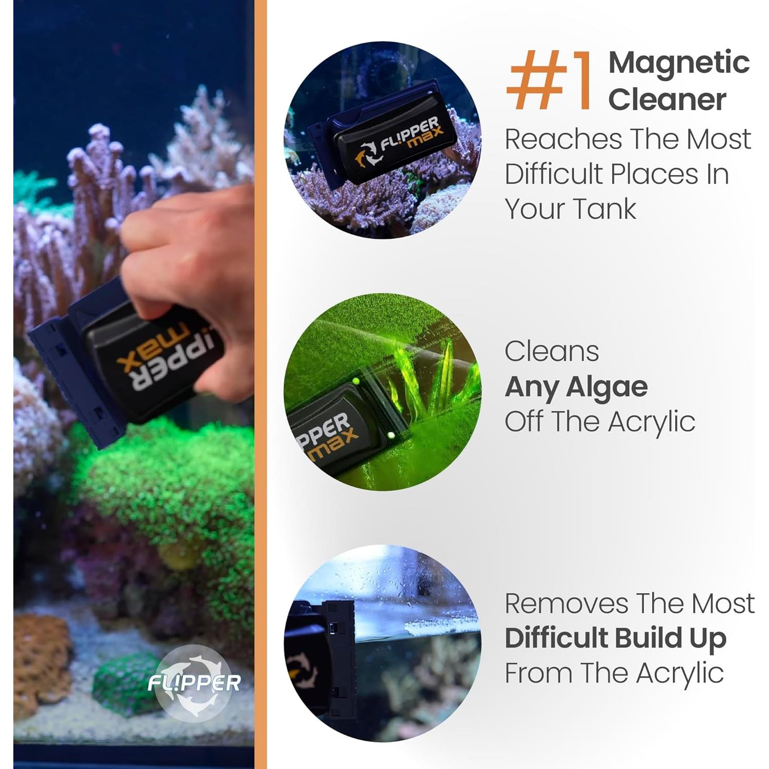 Cuchillas de Reemplazo FLIPPER MAX para Limpiador Magnético - Paquete de 5