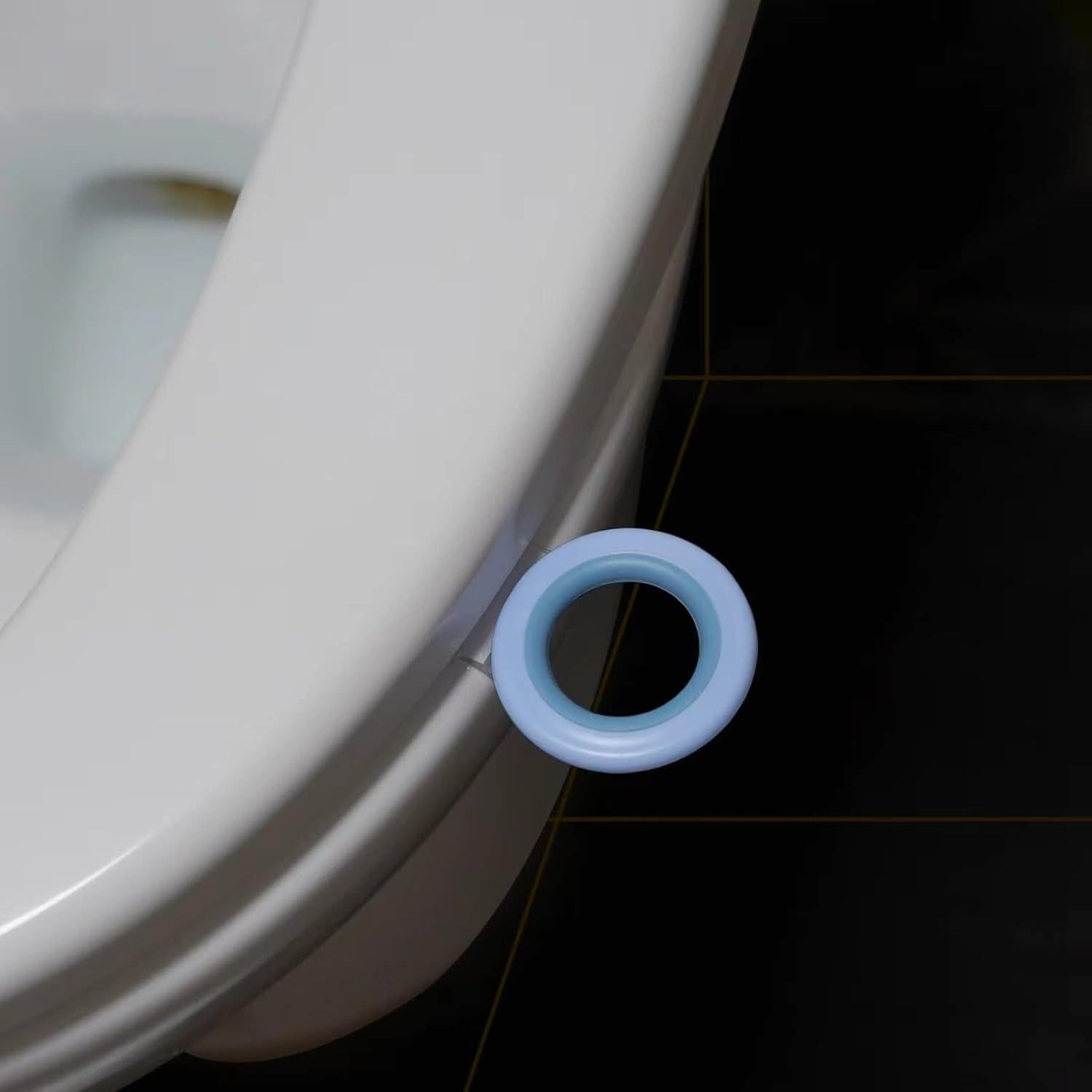 Elevador de Mango de Asiento de Inodoro Moloudan Azul - Paquete de 2