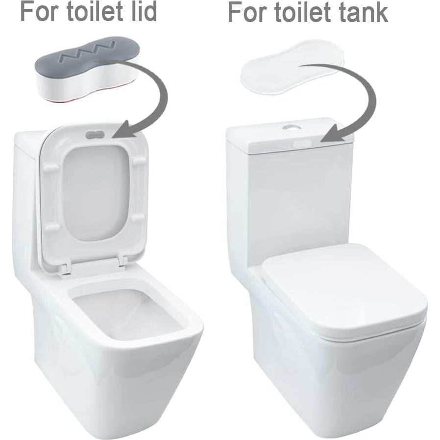 Bumpers de Asiento de Bidet Maylanny - 7 Piezas Gris