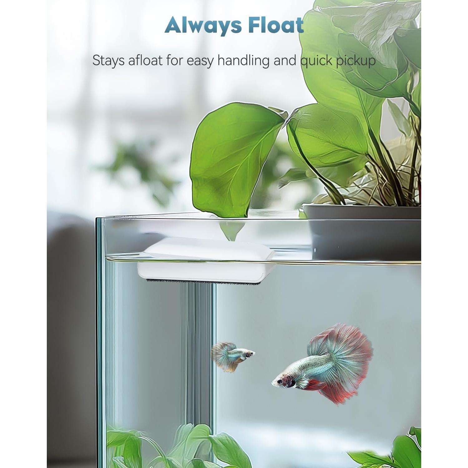 Limpiador Magnético para Acuarios Pawfly 10.16 cm - Cristal hasta 151L