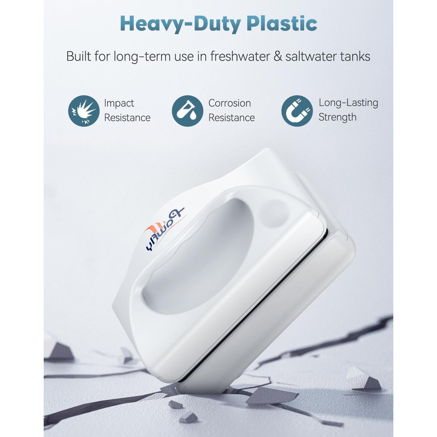 Limpiador Magnético para Acuarios Pawfly 10.16 cm - Cristal hasta 151L