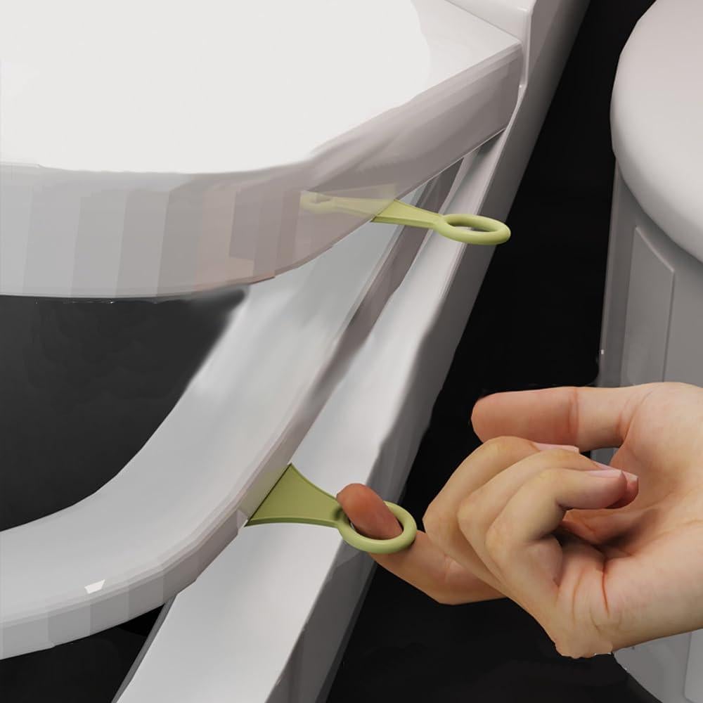 5 Elevadores de Tapa de Inodoro BOSOIRSOU Silicona Multicolor