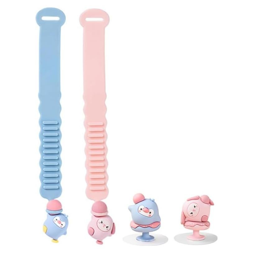 Levantadores de tapa de inodoro ARFUKA de silicona - 4 unidades