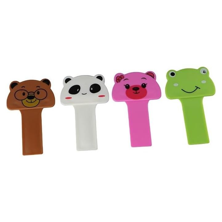 4 Elevadores de Tapa de Inodoro Pokinge, Coloridos y Prácticos