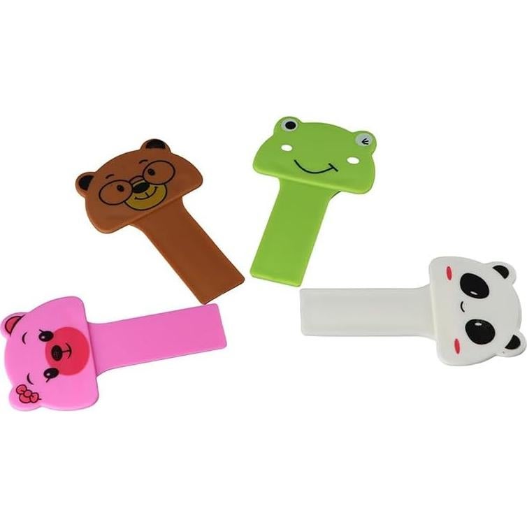 4 Elevadores de Tapa de Inodoro Pokinge, Coloridos y Prácticos