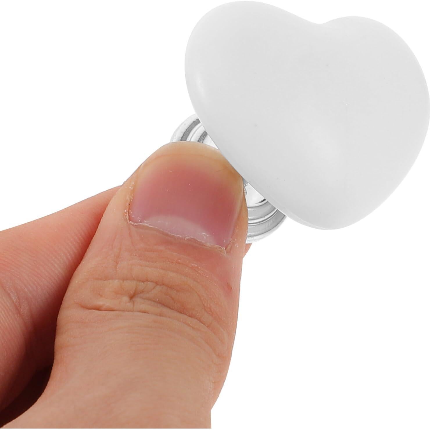 Botón de Tanque de Inodoro Hemoton Corazón 4 Piezas