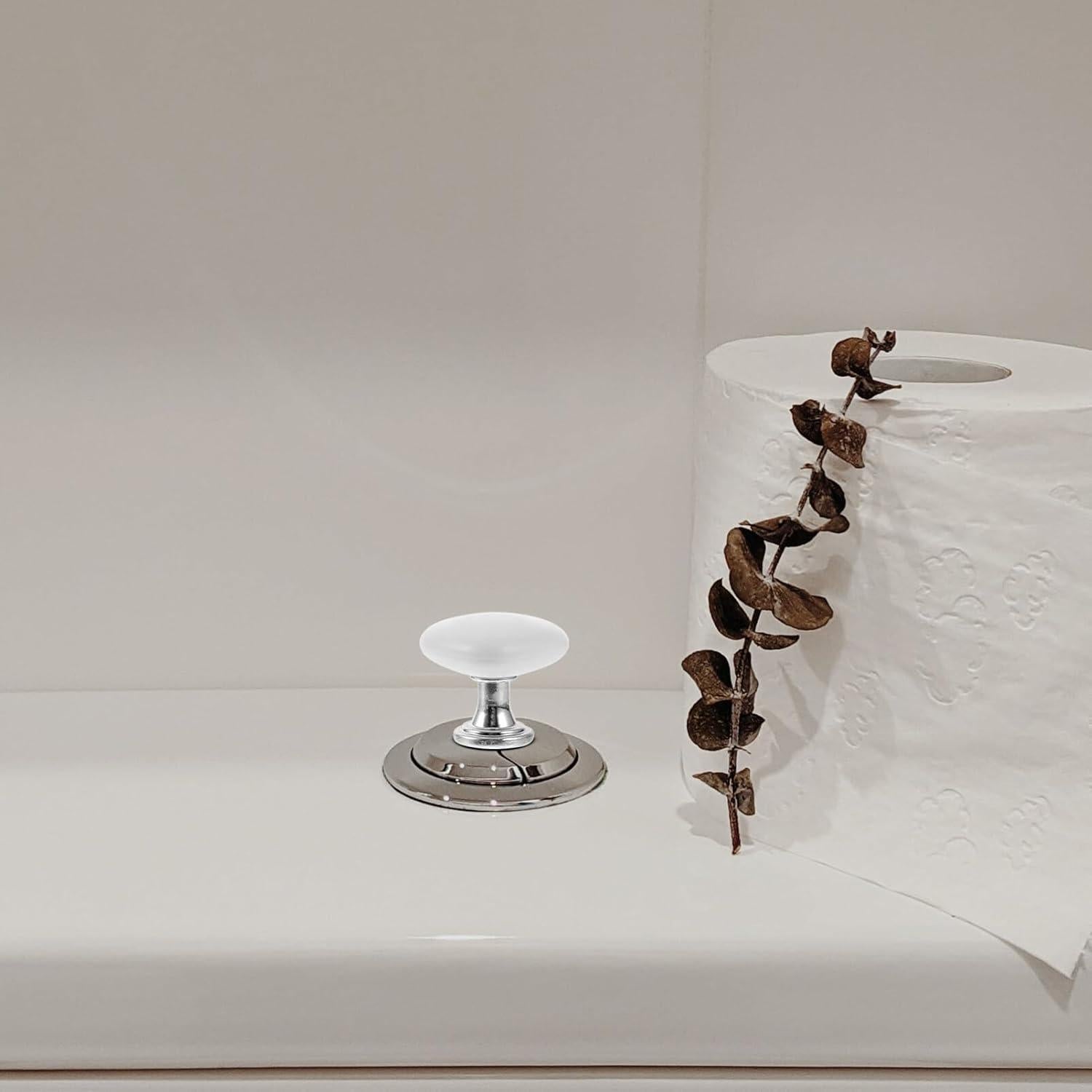 Botón de Tanque de Inodoro Hemoton Corazón 4 Piezas