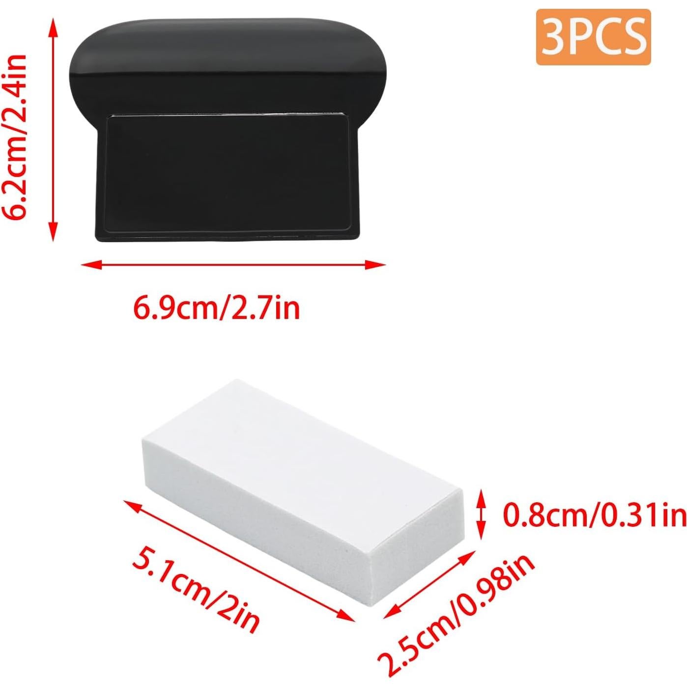 Elevador de Asiento de Inodoro Wuyituart 3 Pcs Negro