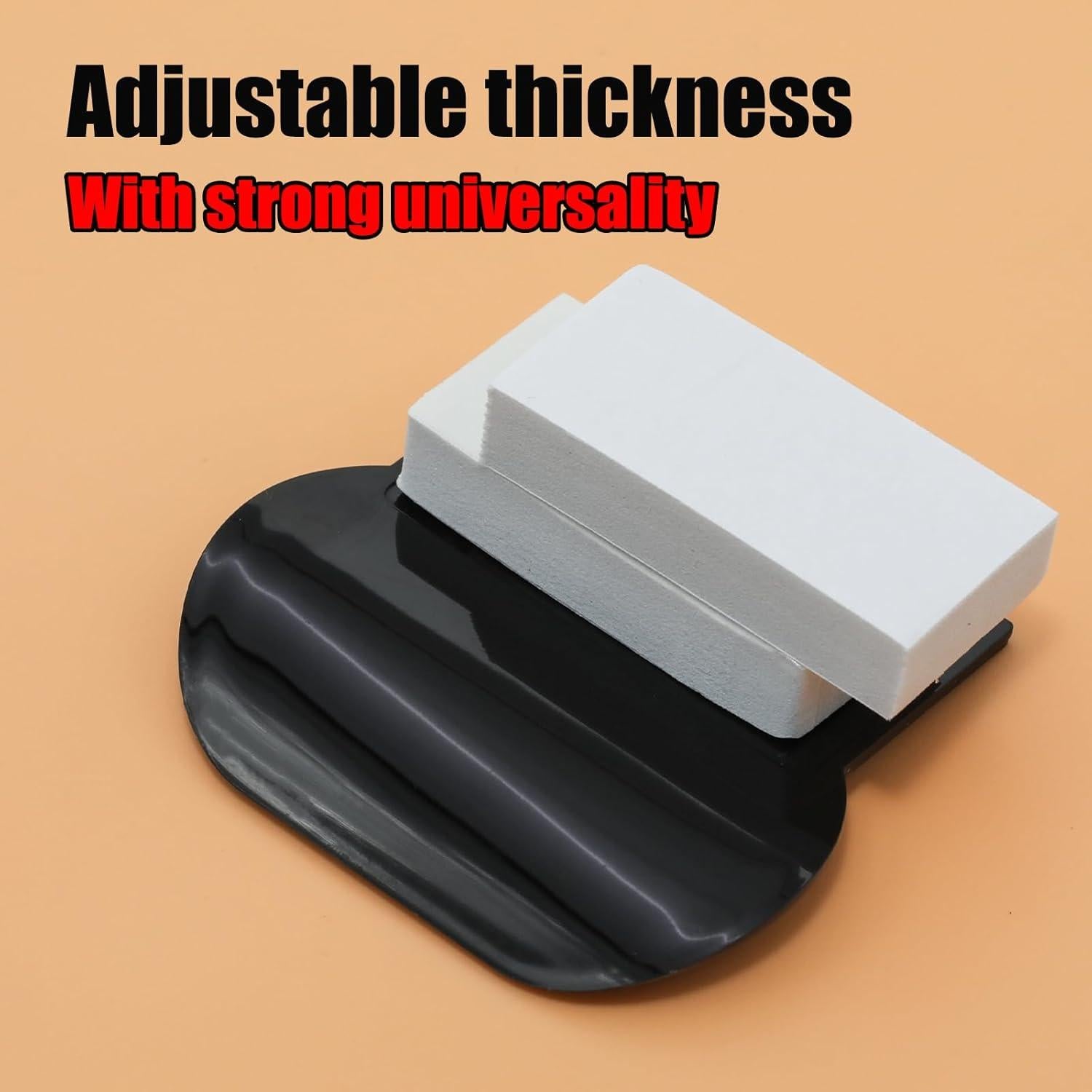 Elevador de Asiento de Inodoro Wuyituart 3 Pcs Negro