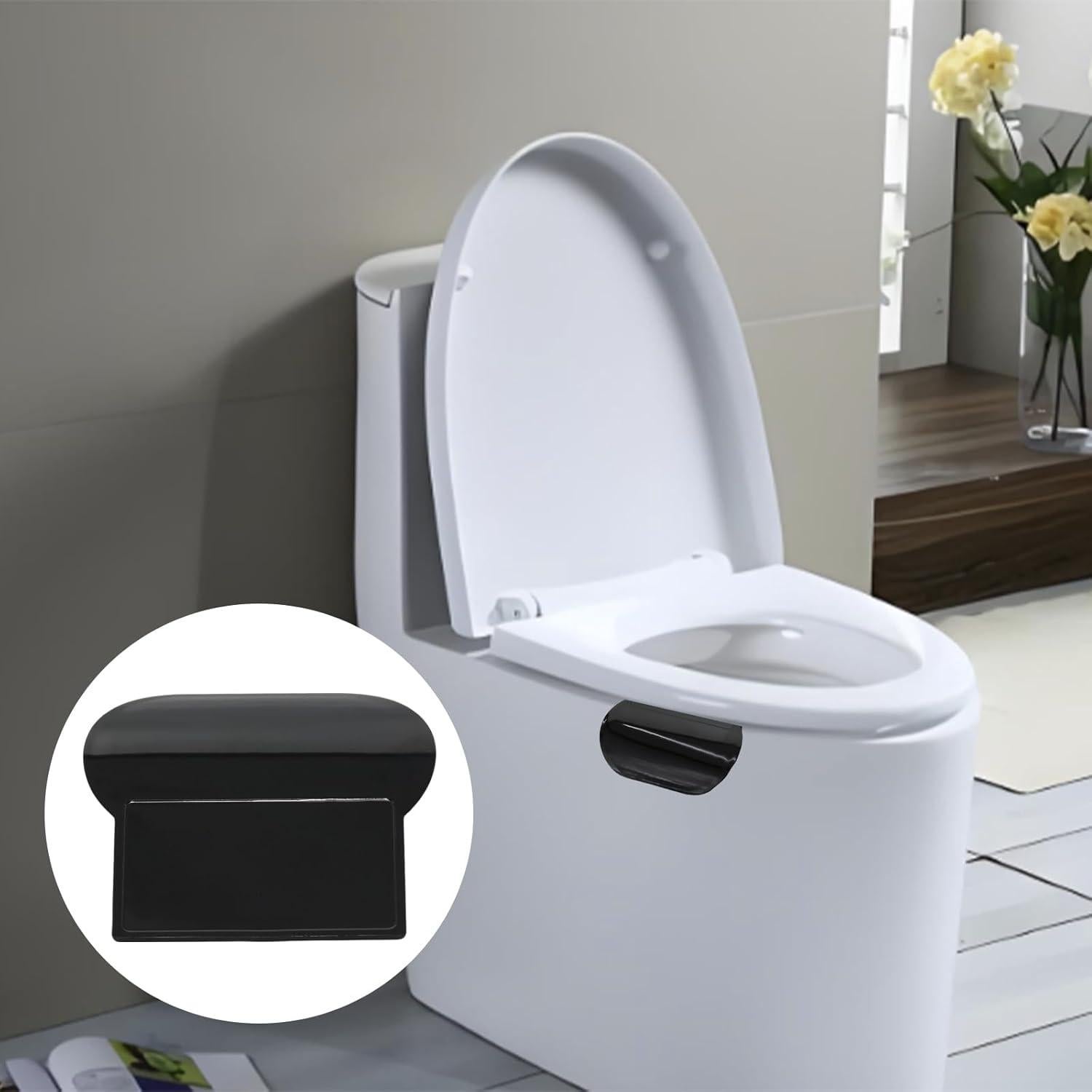 Elevador de Asiento de Inodoro Wuyituart 3 Pcs Negro