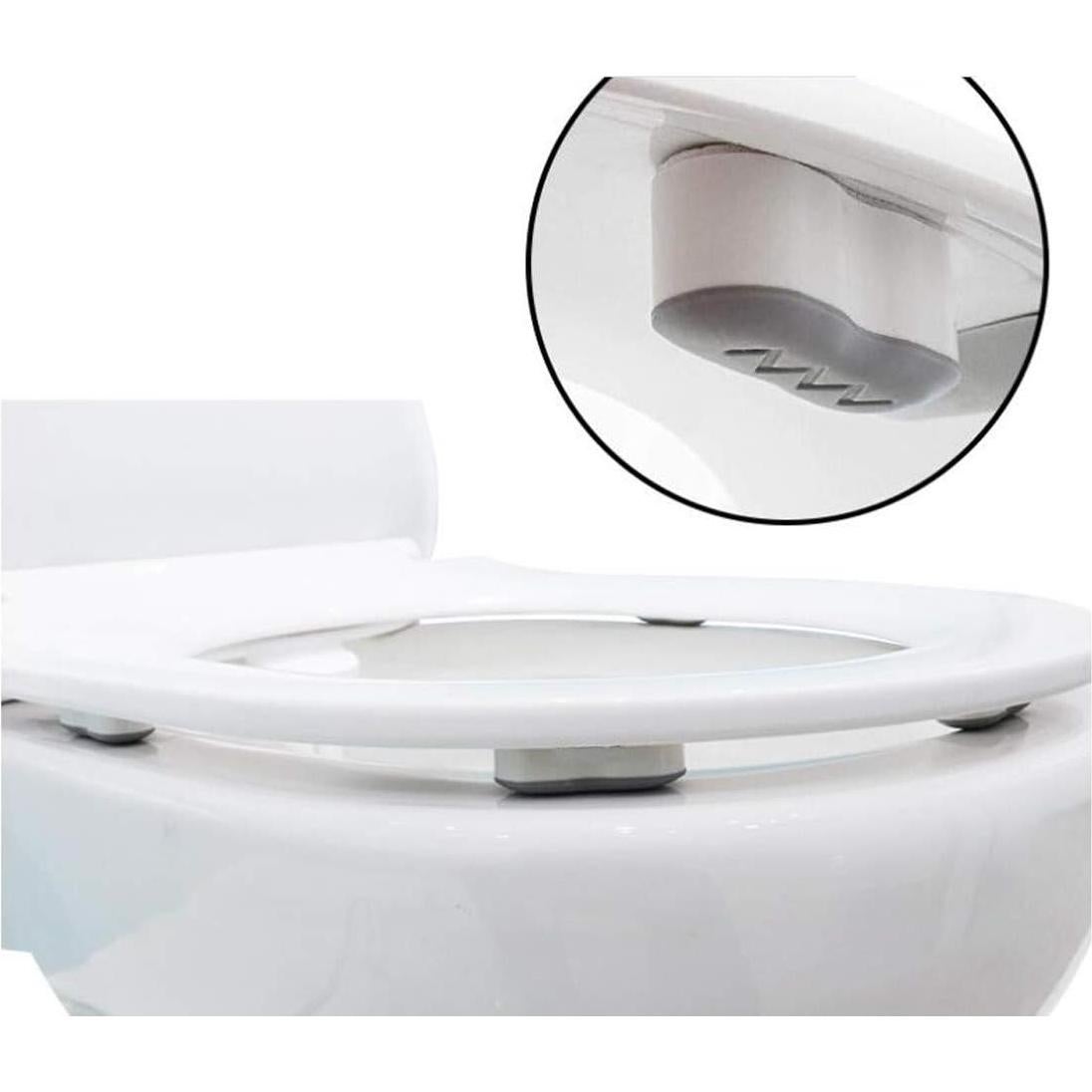 Amortiguadores de Asiento de Inodoro QUUPY 8 Piezas Adhesivos