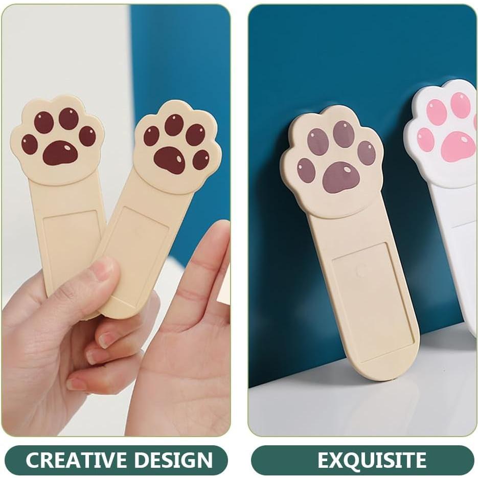 Elevador Adhesivo de Tapa de Inodoro DOITOOL 6 Piezas Café