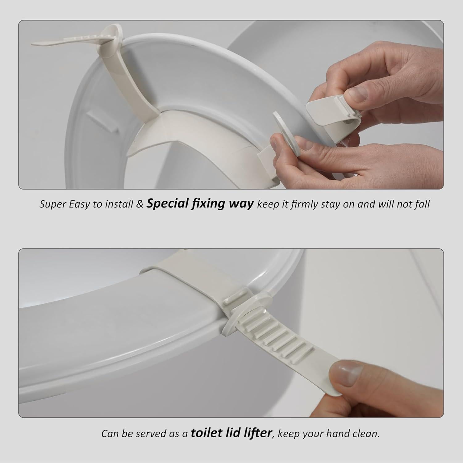 Deflector de Orina Universal TPE para Inodoro - 2 Piezas