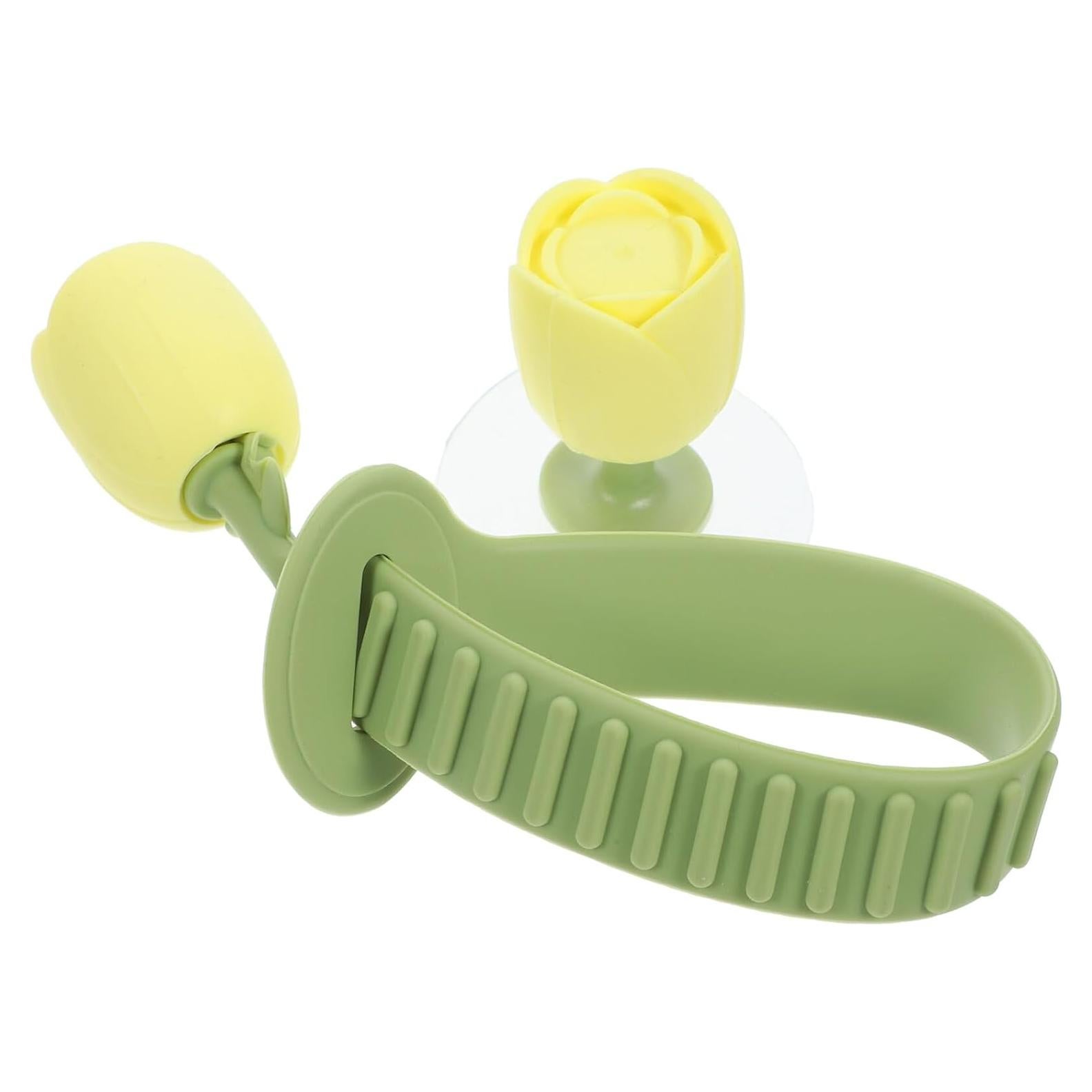 Elevador de Asiento y Tapa de Inodoro Aboofan Verde Silicona